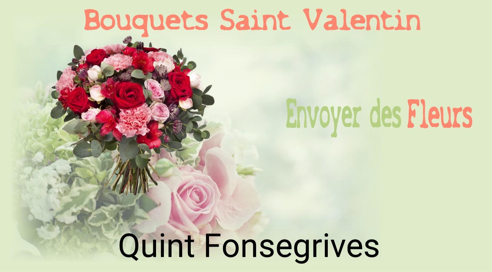 Roses de Saint-Valentin livrées à Quint-Fonsegrives